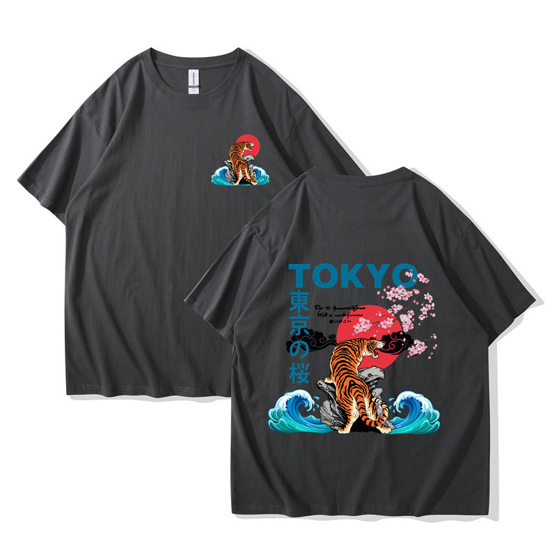Japan Tokyo Harajuku T-Shirt Oversized HipHop Setwear