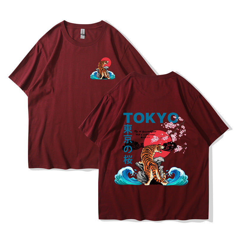 Japan Tokyo Harajuku T-Shirt Oversized HipHop Setwear