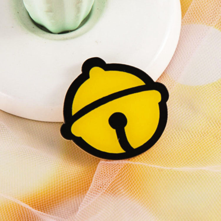 Japanese Cartoon Acrylic Brooch Cute Robot Cat Anime Badge Custom Children's Bag Pendant Accessories Patch
