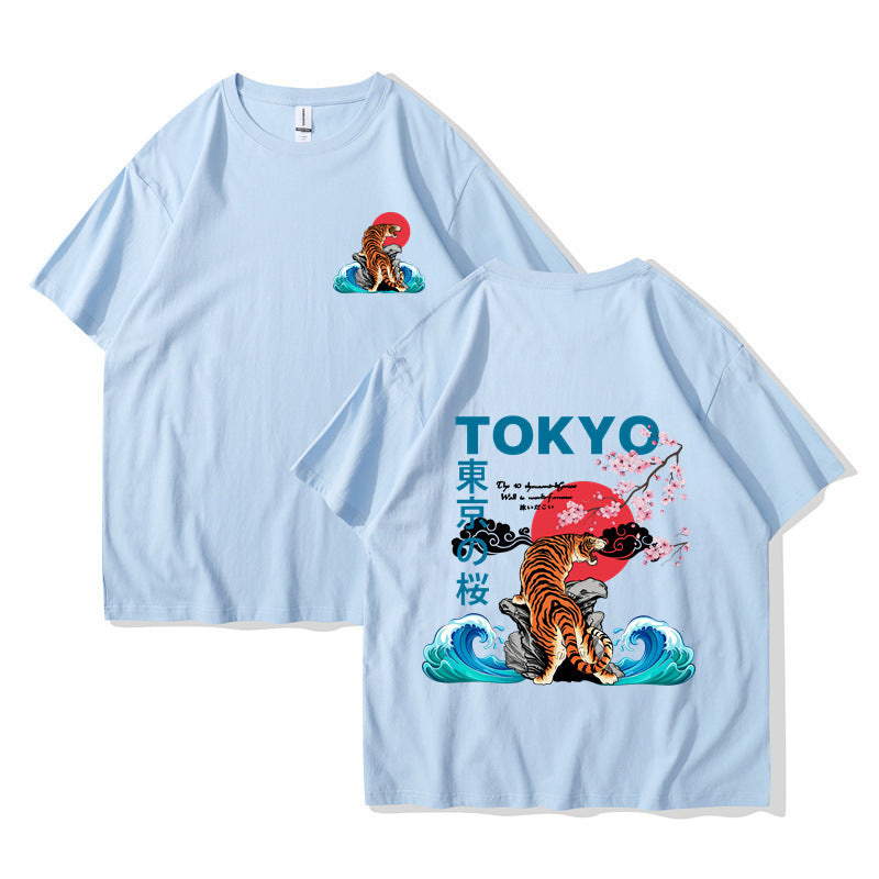 Japan Tokyo Harajuku T-Shirt Oversized HipHop Setwear