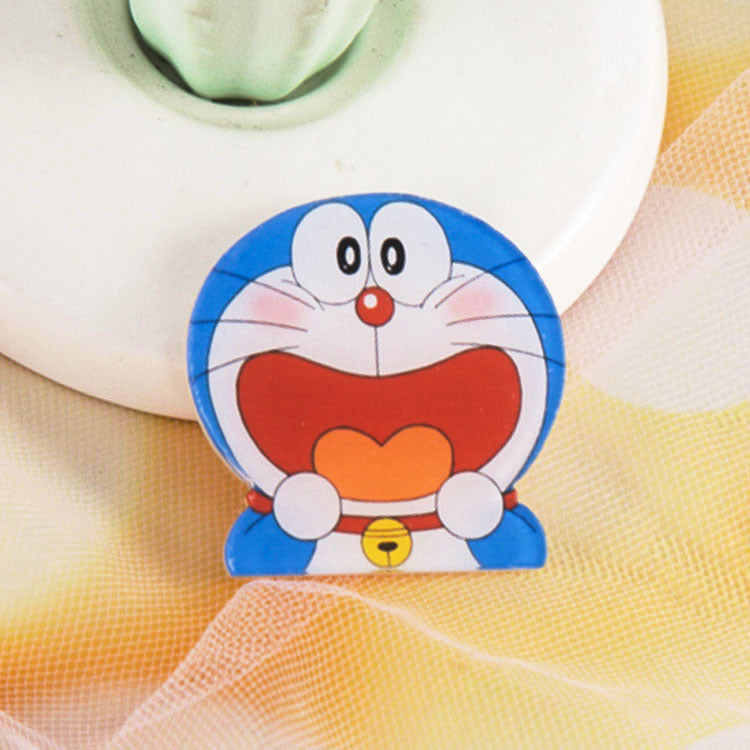 Japanese Cartoon Acrylic Brooch Cute Robot Cat Anime Badge Custom Children's Bag Pendant Accessories Patch