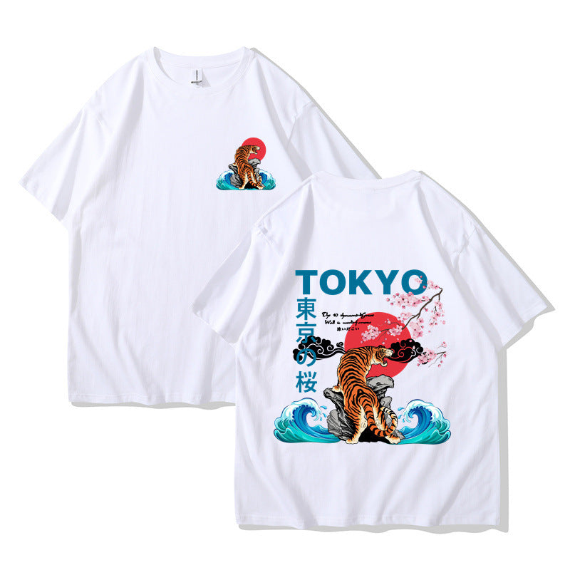 Japan Tokyo Harajuku T-Shirt Oversized HipHop Setwear