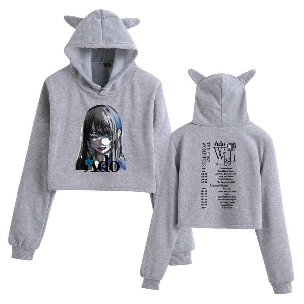 Ado Wish Tour T-shirt Japan Singer Print T-shirt