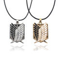 Hot Anime Shingeki No Kyojin Necklace Attack On Titan Necklace Wings of Liberty Pendants Necklaces Cosplay Jewelry Collares
