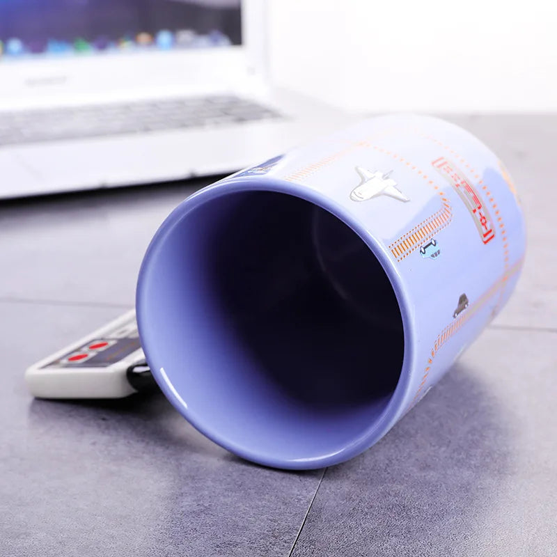 Blue Cup Game Handle