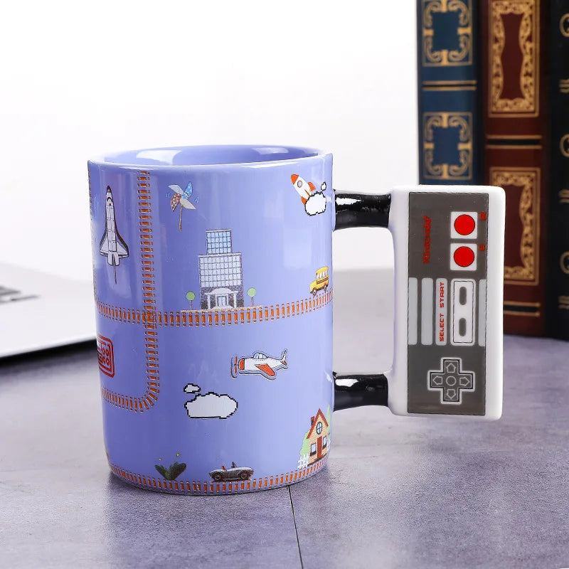 Blue Cup Game Handle